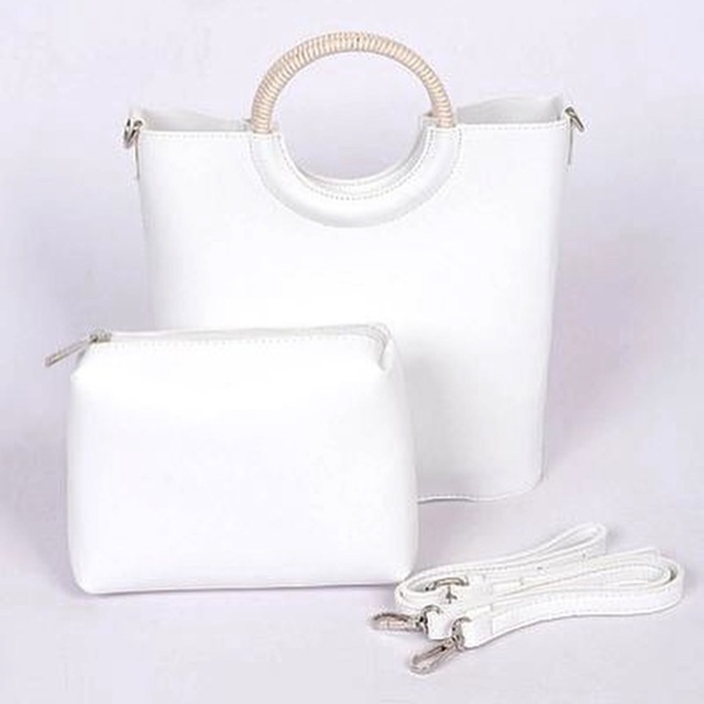 Picnic Tote Clutch Set